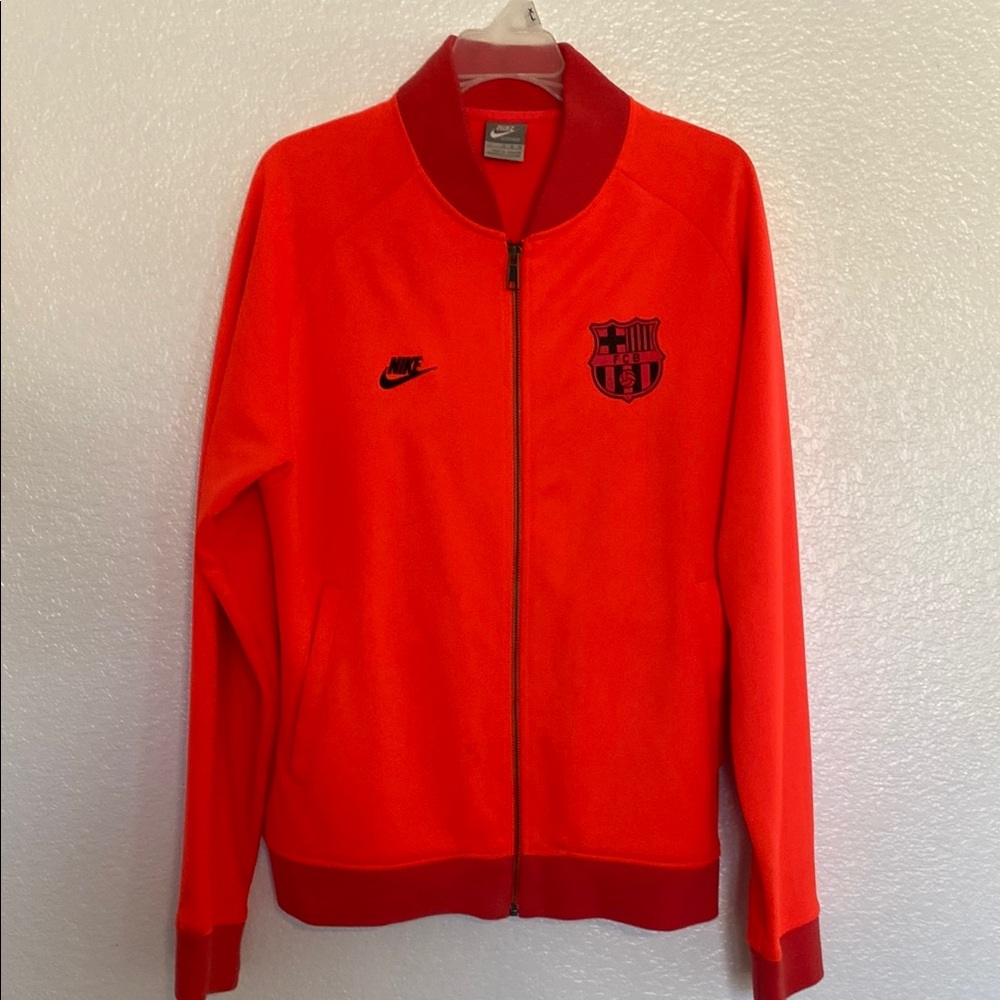 Nike Bright Red Track Jacket